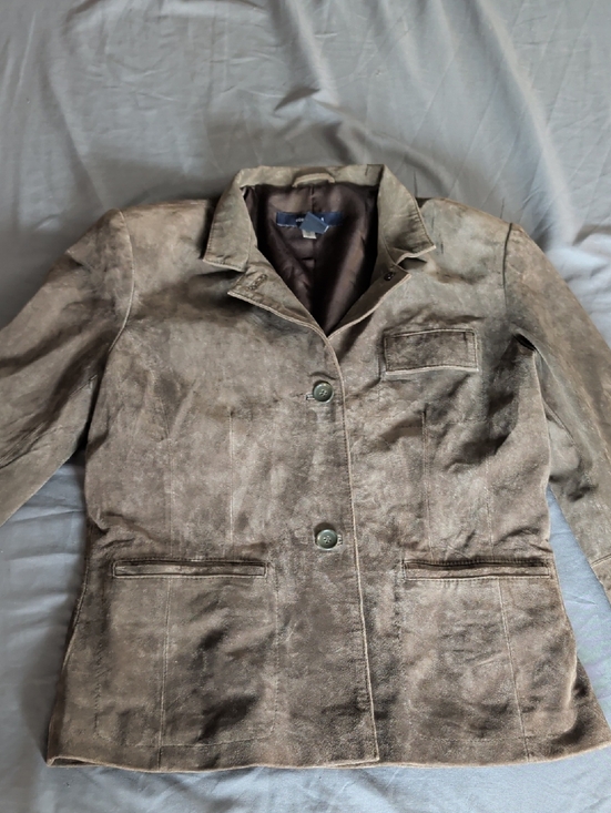 Jones Wear Jackets & Blazers - Jones Wear Women's Suede Blazer Size 8